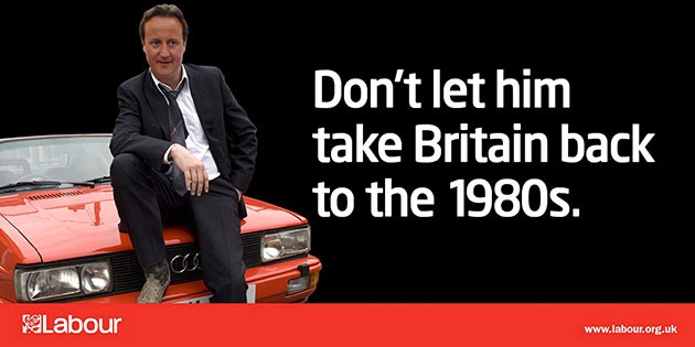 Wahlplakat der Labour Party